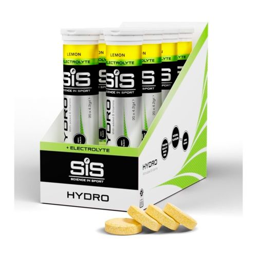 Caja SIS Tabletas Electrolitos Hydro Limón 20T 8U