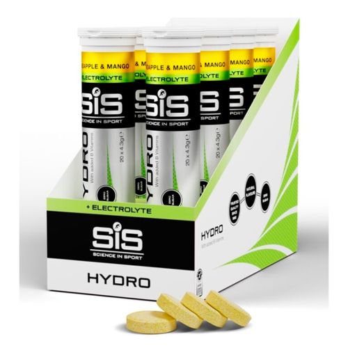 Caja SIS Tabletas Electrolitos Hydro Piña & ManGo 20T 8U