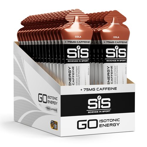 Caja SIS Gel Go Energy + Cafeína Cola 60ml 30U