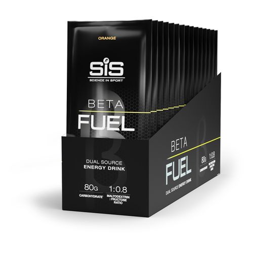 Caja SIS Polvo Beta Fuel 80 Naranja 82g 15U